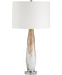 Lyra White & Gold Table Lamp