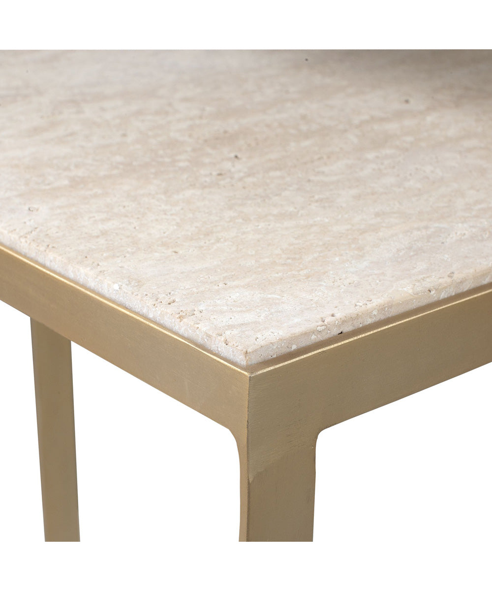 Lindon Travertine Nesting Tables Set of 2