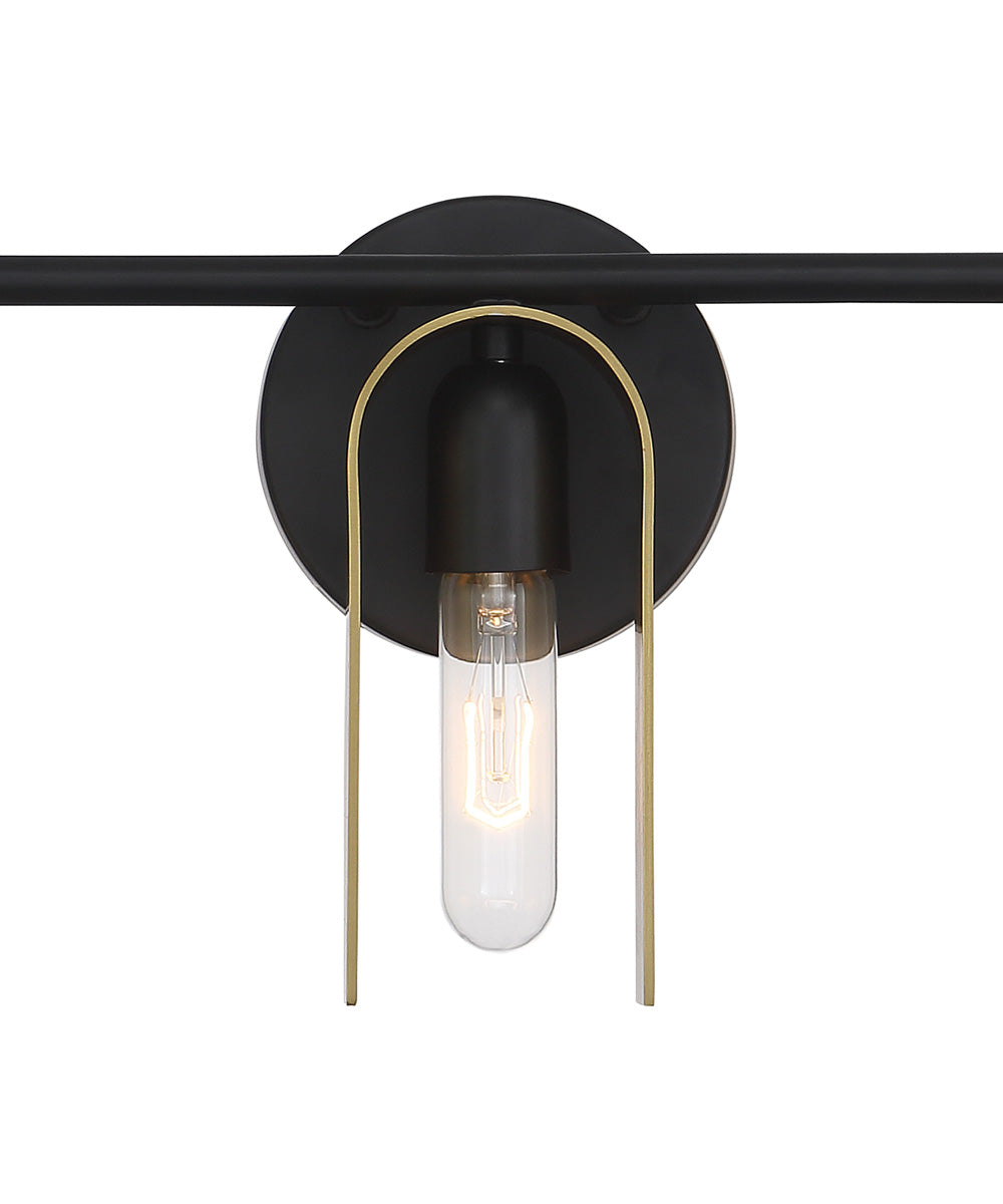 U Turn 5 Light Vanity Matte Black