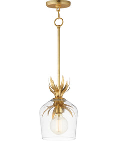 Paloma Single Pendant Gold Leaf