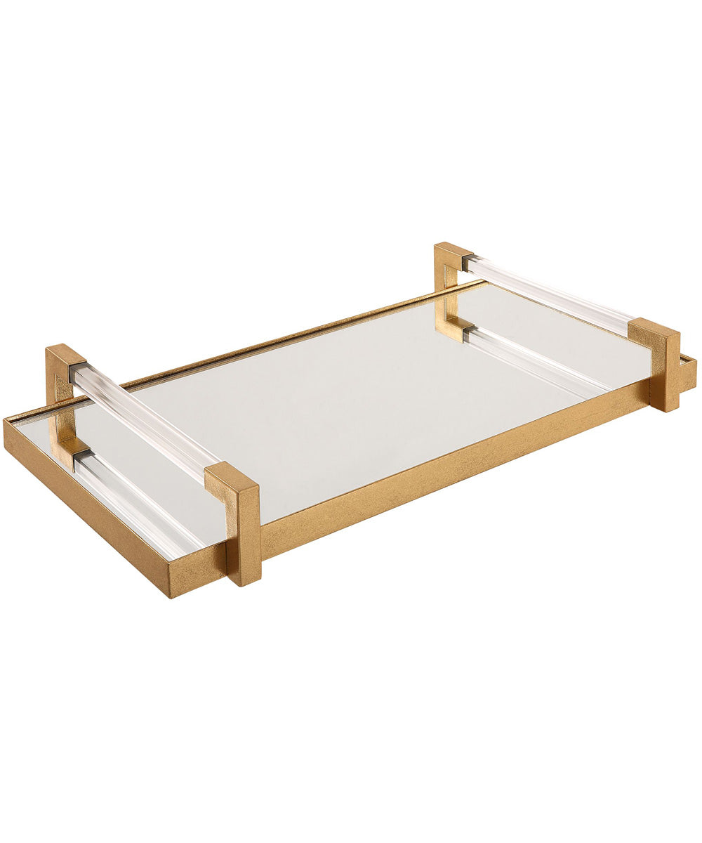 Deki Gold Mirrored Tray