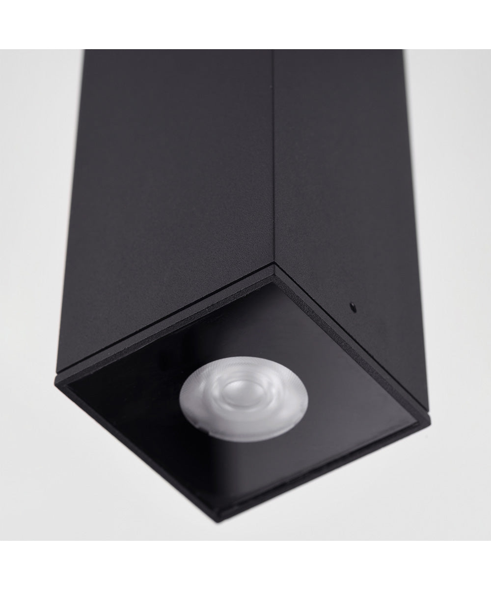 Culvert 7.5 inch LED Outdoor Flush Mount Architectural Bronze