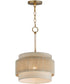 Seacliff 16 inch 1-Light Pendant Natural Aged Brass