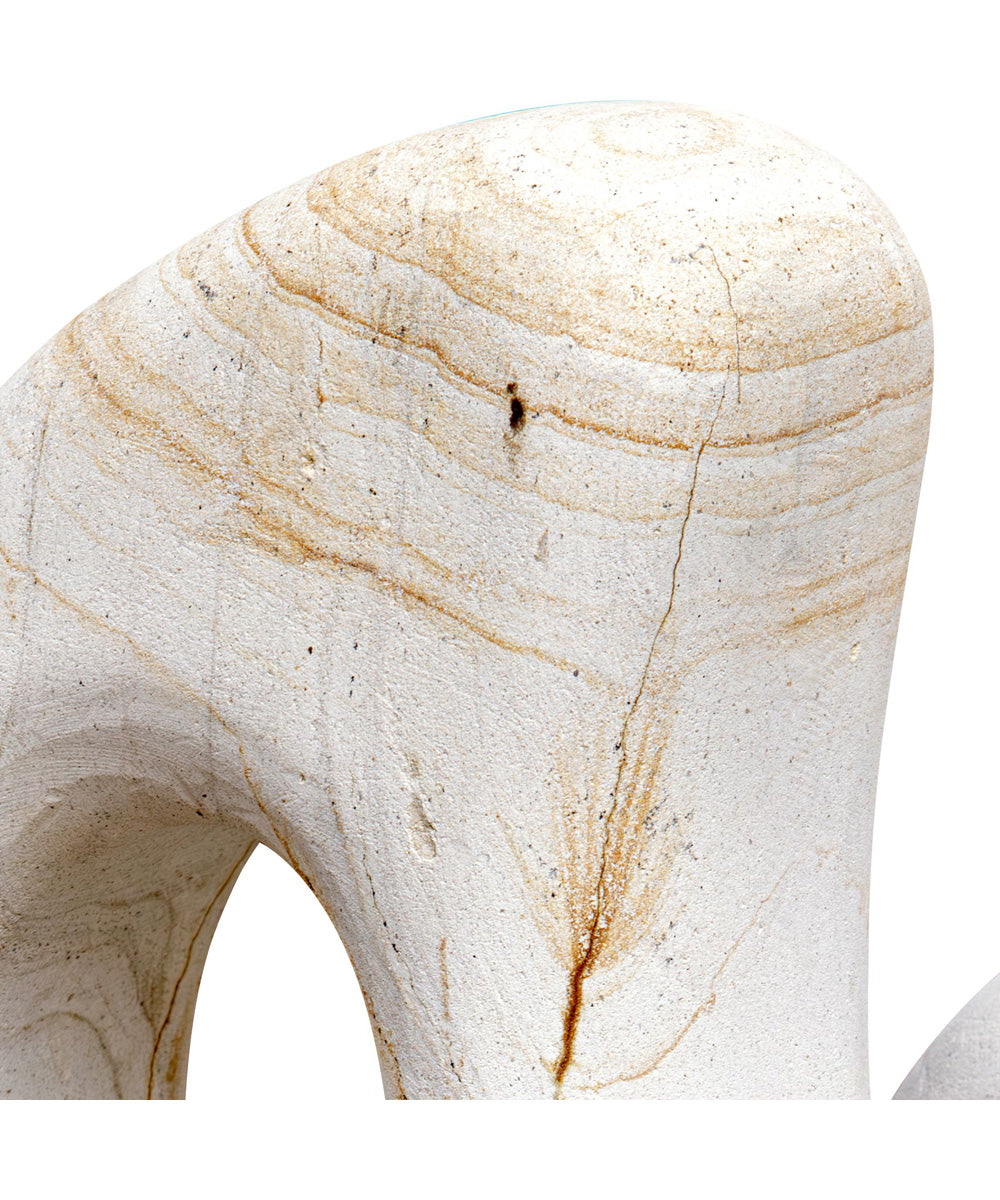 Stone Flow Outdoor Sculptures Set of 2