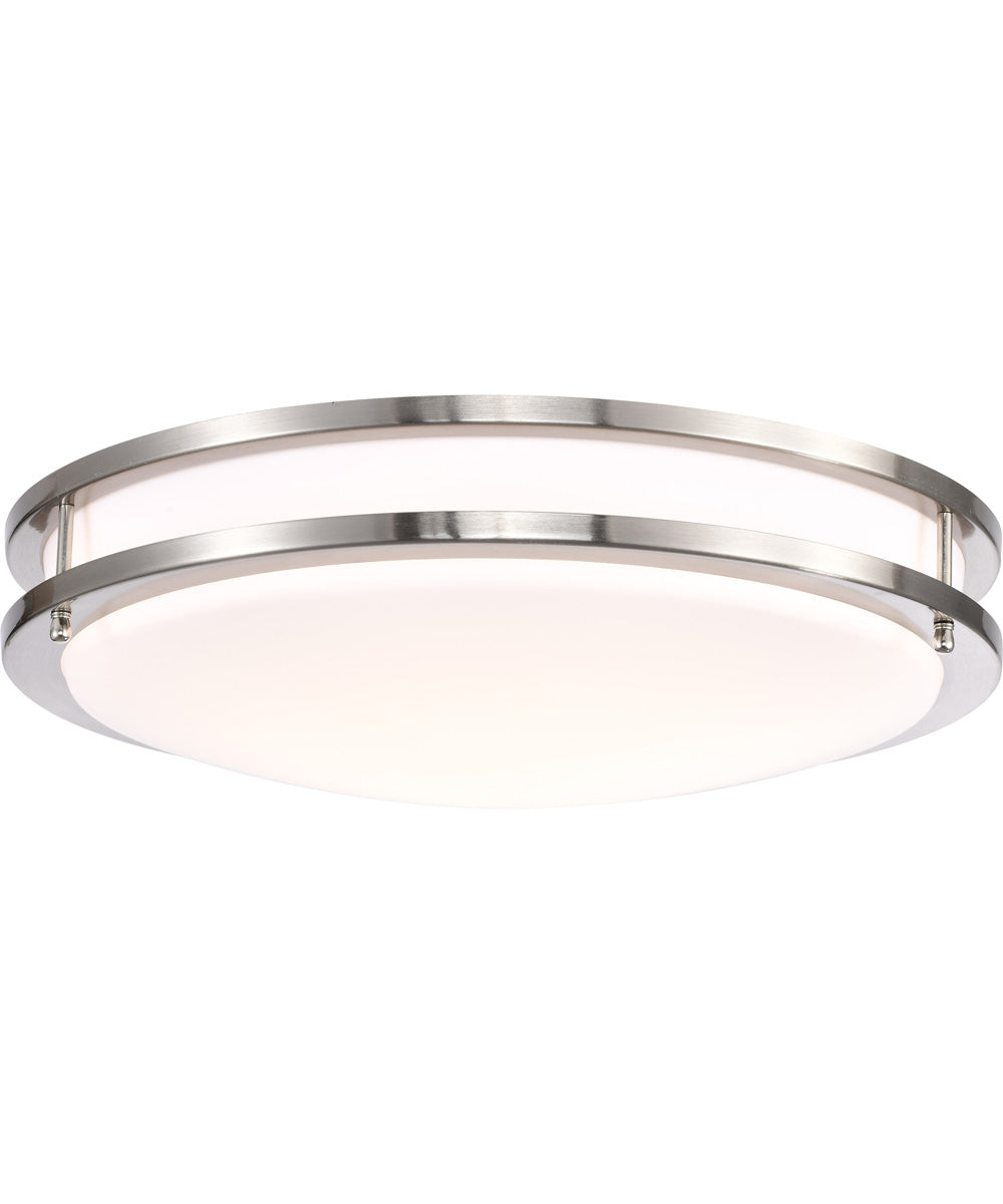 Glamour  Close-to-Ceiling Brushed Nickel