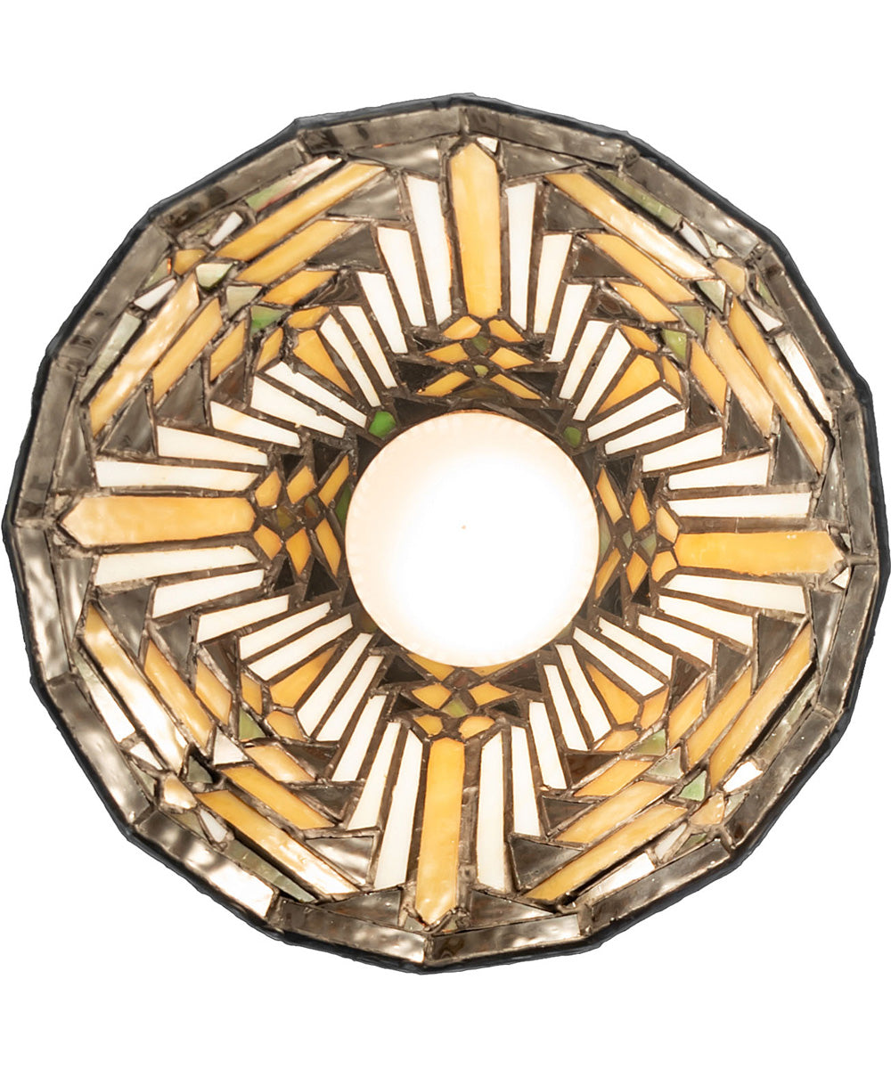 8" Wide Nuevo Mission Flushmount