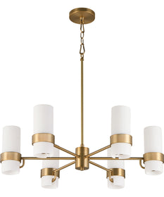 Sojourn 6-light Chandelier Brushed Brass