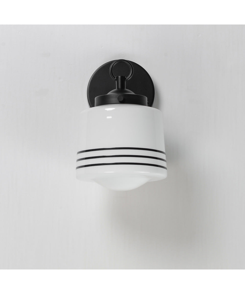 Eureka 1-Light Wall Scone Black