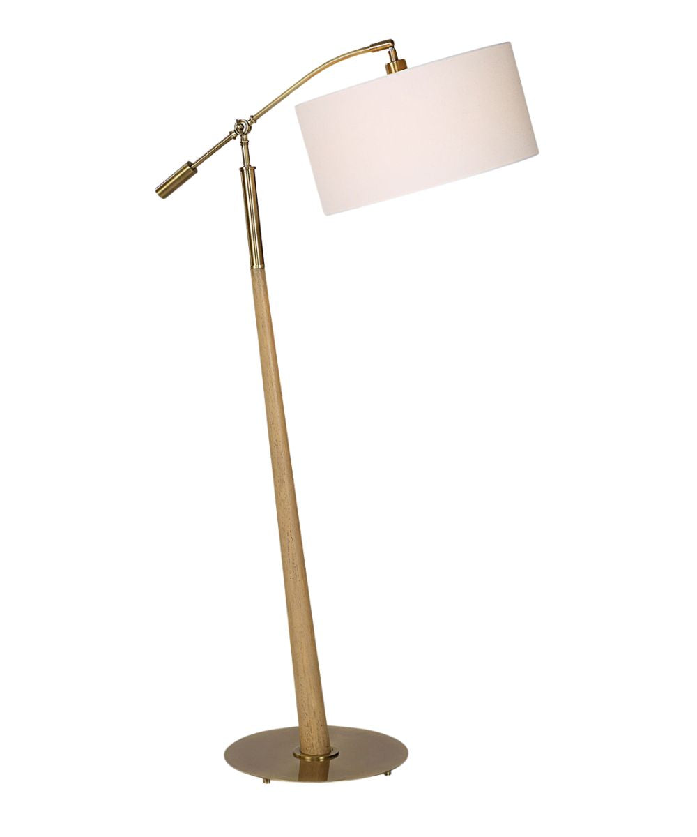 Kennett Wooden Floor Lamp
