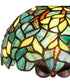 8" Wide Nightfall Wisteria Wall Sconce