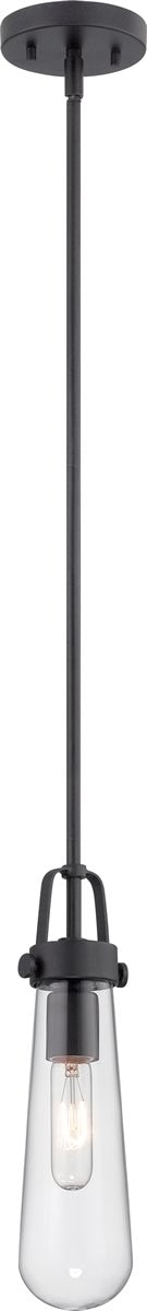 5"W Beaker 1-Light Pendant Aged Bronze