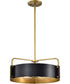 Altos 4-Light Pendant Matte Black