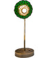 5" Wide Stained Glass Pond Lily Wall Sconce