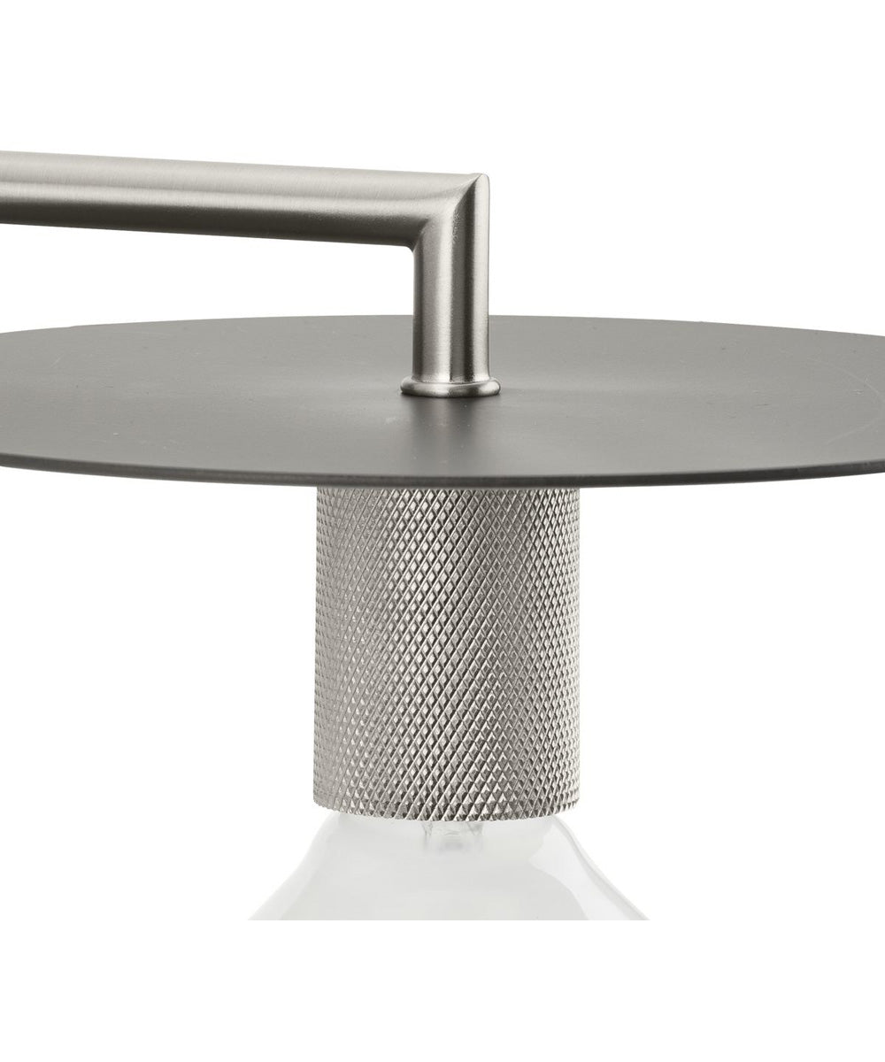 Trimble 1-Light Wall Bracket Brushed Nickel