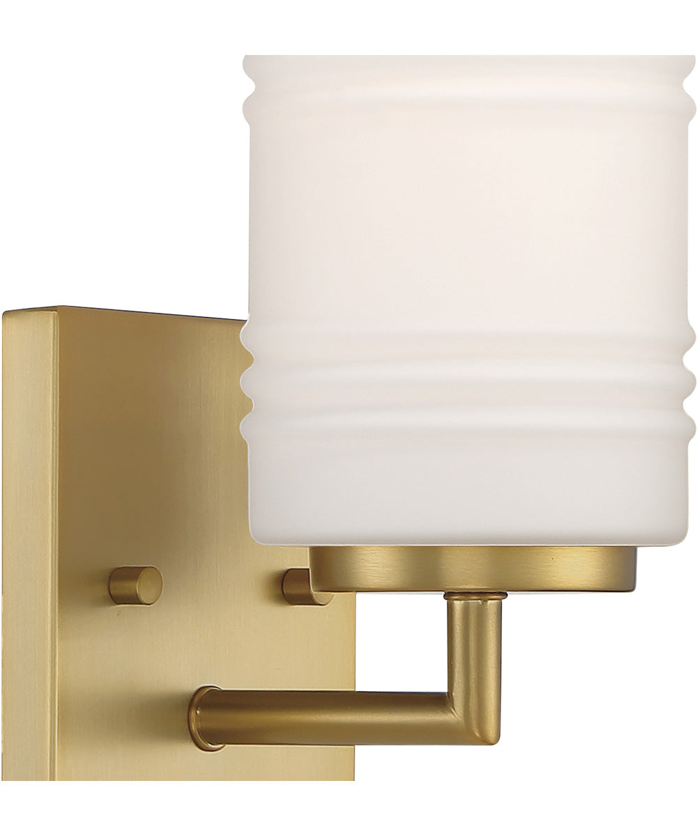Leavenworth 1 Light Wall Sconce Brushed Gold