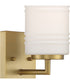Leavenworth 1 Light Wall Sconce Brushed Gold
