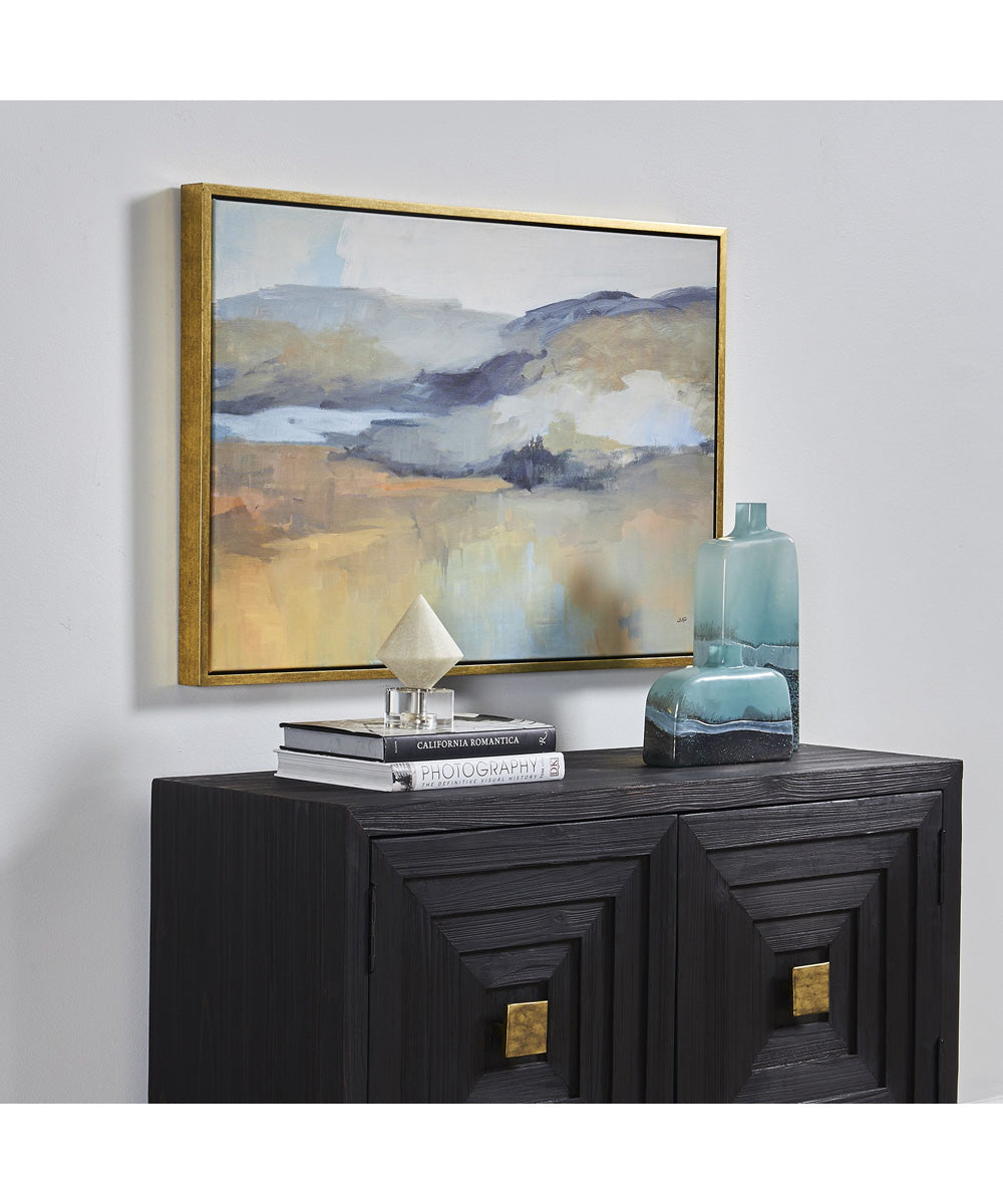 Folded Hills Framed Landscape Art