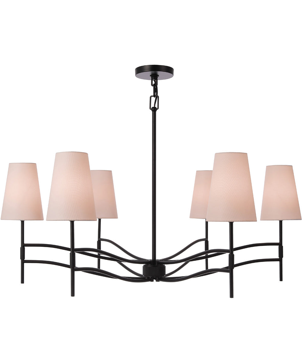 Astor 6-Light Lighting Flat Black
