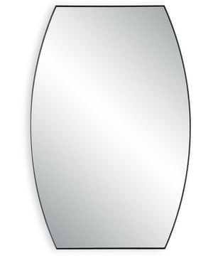 24x36" Wall Mirror Matte Black