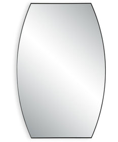 24x36" Wall Mirror Matte Black