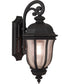 Harper 1-Light Outdoor Lighting Textured Black