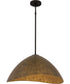 Quoizel Pendant Large 4-light Pendant Matte Black