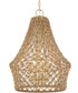 Macrame 4 Light Rope Pendant