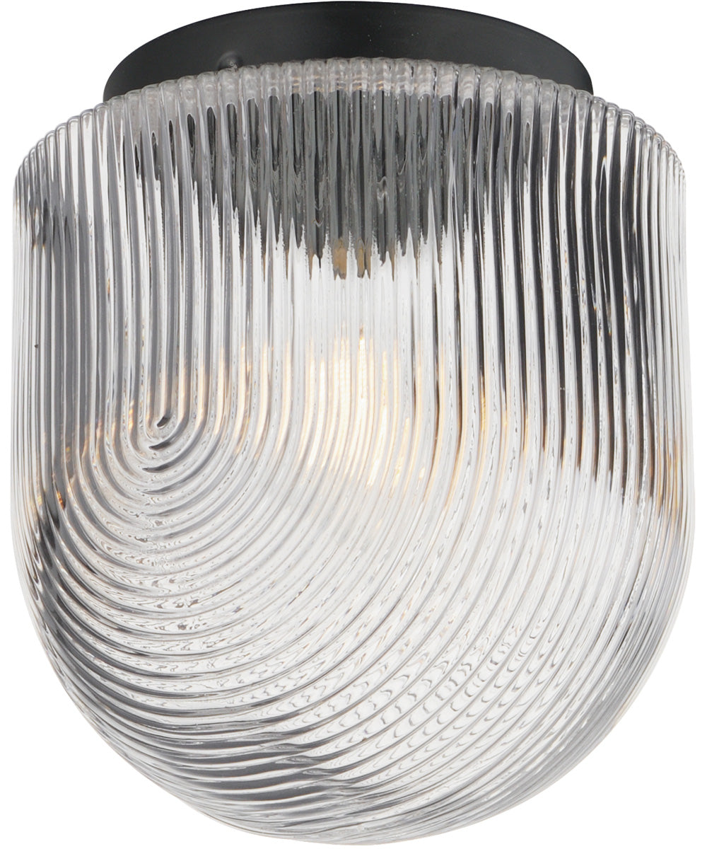 Dune 9 inch Flush Mount Black