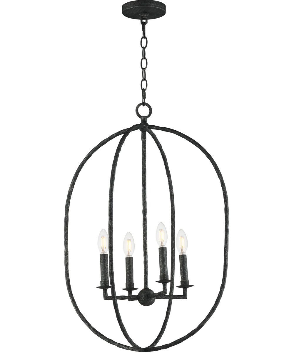 Martel 4-Light Pendant Blacksmith