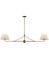 Dunbridge 2-Light Pendant Weathered Brass