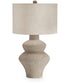 Jossleigh Metal Table Lamp Beige