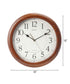 Medium Brown Wood Wall Clock