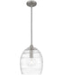 Lucy 1-light Mini Pendant Brushed Nickel