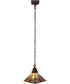 10" Square Prairie Dragonfly Pendant