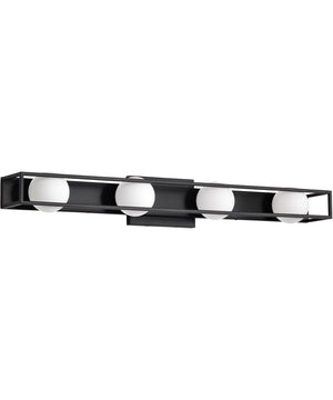 Jenkins 4-Light Vanity & Wall Matte Black
