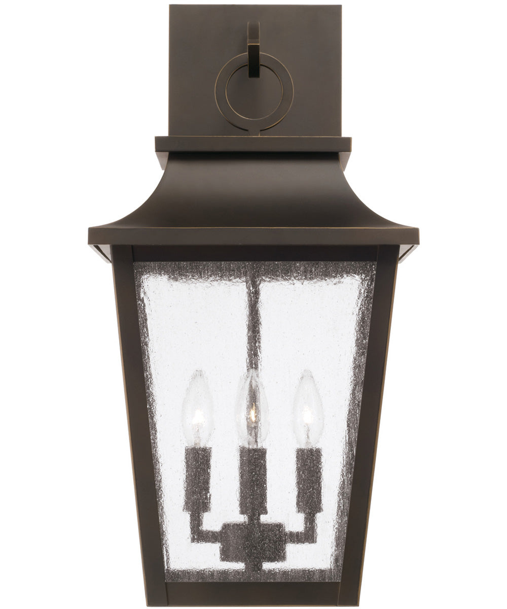 Chandler 4-Light Outdoor Wall-Lantern Oiled Bronze