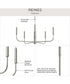 Reines 5-Light Medium Chandelier Brushed Nickel