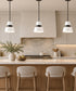 Lozano 9"W 1-Light White Finish Metal Cone Shade Indoor/Outdoor Pendant Light by Kichler