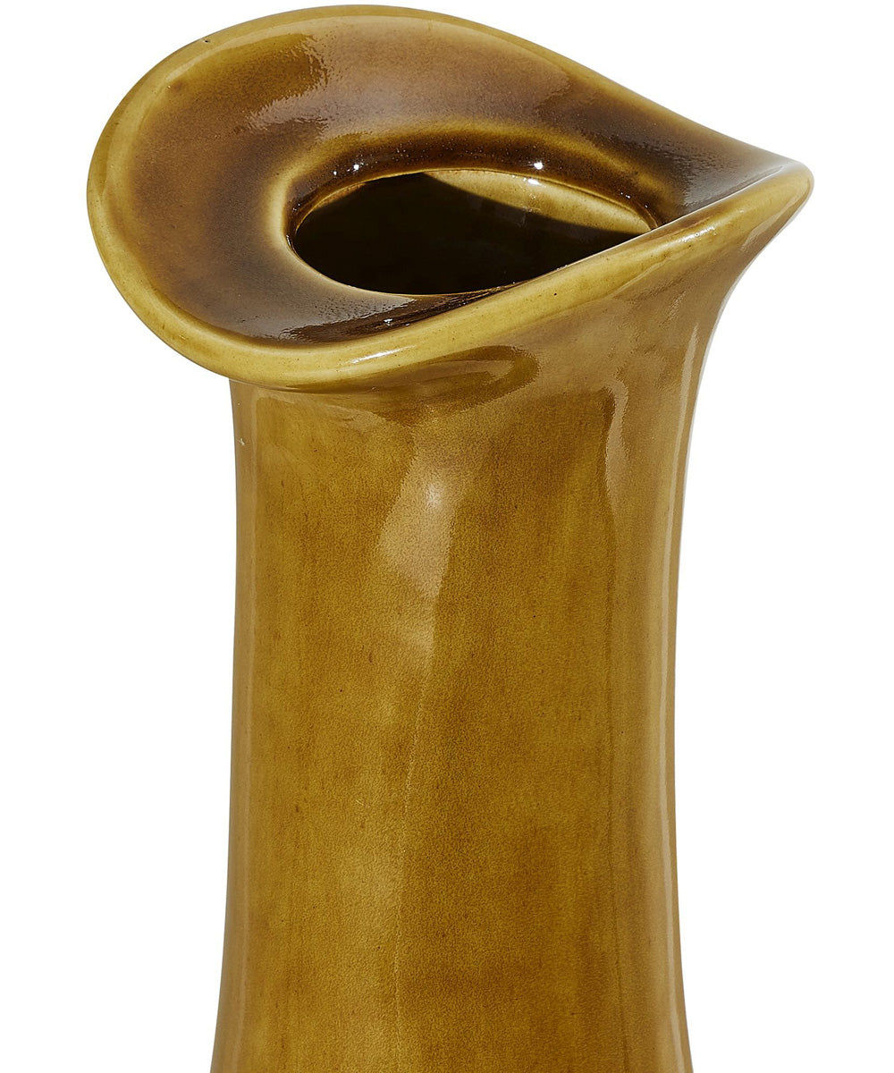Sienna Flow Indoor-Outdoor Bottle Vases, Set of 2