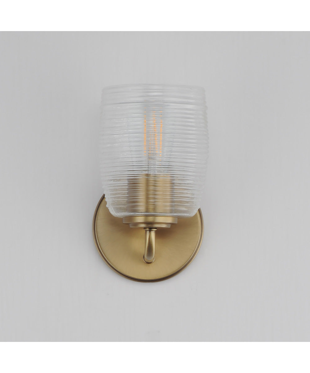 Honey 1-Light Sconce Natural Aged Brass