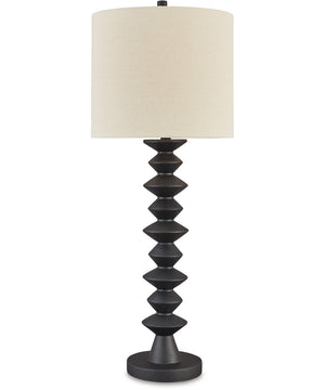 Luanndon Poly Buffet Lamp Black