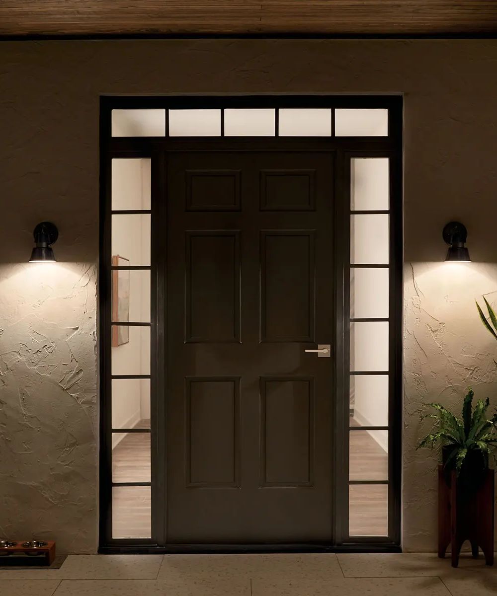 Lozano 8"H, 1-Light Catalina Blue Metal Outdoor Wall Sconce by Kichler