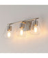 Geode 3-Light Bath Vanity Satin Nickel