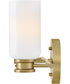 Naomi 3-Light Medium Three Light Vanity in Lacquered Brass