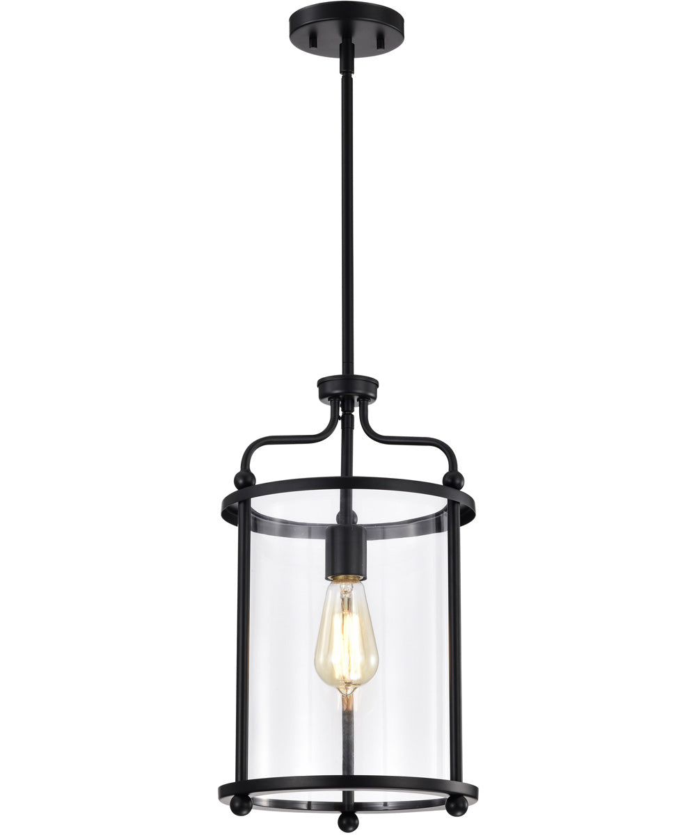 Yorktown 1-Light Pendant Matte Black
