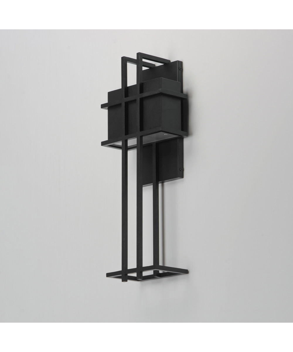 Prairie 21 inch LED Outdoor Wall Sconce Black