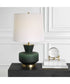 Trentino Dark Emerald Green Table Lamp