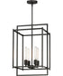 Gridline Large Pendant Black