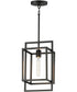 Gridline Single Pendant Black