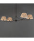 Dunbridge 4-Light Chandelier Antique Bronze